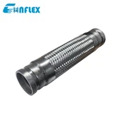 اتصال لوله بافته فلزی شیاردار